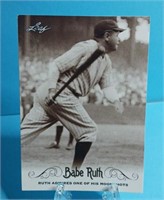 OF) Babe Ruth.