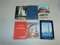 Lot of 6 Small Travel Pictures Books