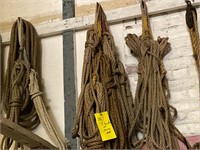 8 bundles of Manila rope