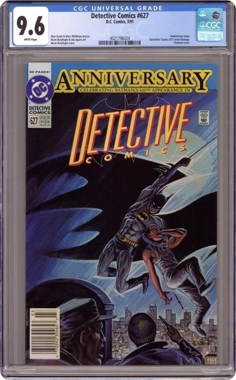 Vintage 1991 Detective Comics #627 Comic Book