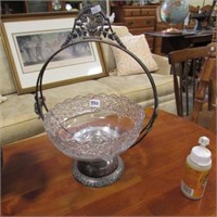 SILVER PLATED FRUITBOWL BASKET