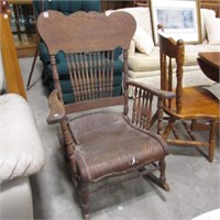 ANTIQUE ROCKER - NEEDS REPAIR