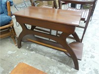 SOLID WOOD LIFT TOP PIANO BENCH