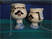 Two Country Decor Candle Holders