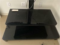 Glass TV stand, TV not including