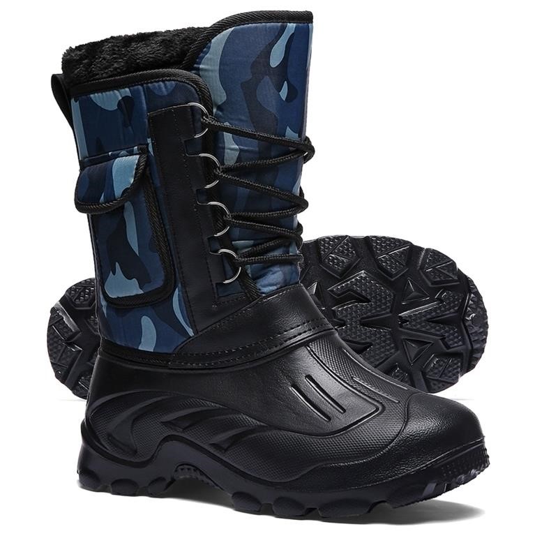 P142  Own Shoe Snow Boots, Men Outdoor Winter Warm