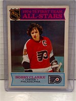 1975/76 Bobby Clarke All-Stars Card