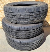 (3) Cooper M+S 225/65R17 Tires