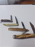 Lot of Various Pocket Knives