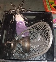 Wire Basket Jewelry Holder Stand Lot