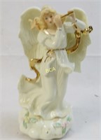 Porcelain Angel Music Box - Sankyo- Works