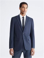 Calvin Klein Men's 40R Slim Fit Suit Jacket, Blue