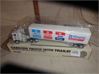 ERTL Cabover Truck with Trailer