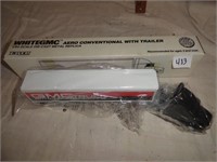 ERTL WhiteGMC Aero Conventional with Trailer