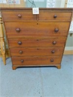 6-Drawer Pine Dresser (39x43")