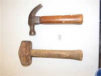 (2) Short Handled Hammers