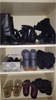 Ladies boots and shoes