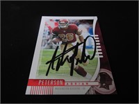 2019 ABSOLUTE ADRIAN PETERSON AUTOGRAPH COA