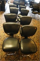 (4) Leather Gaming Chairs