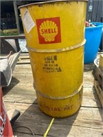 Shell Oil Barrel