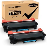 v4ink Compatible TN 760 Toner Cartridge Replacemen