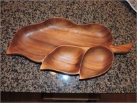 Rosewood Condiment Tray