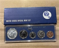 1967 Special Us Mint Set W Silver Half Dollar