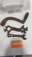 Cast Iron Crank & Wrenches