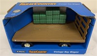 Ertl Farm Country AC New Holland Hay Wagon