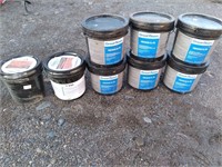 8 Small Buckets --Vinyl Adhesive