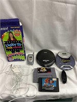 Lot of random items including 2 collectors video