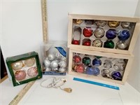 Assorted Ornaments In Boxes