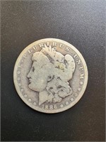 1886-O Morgan Silver Dollar Coin.