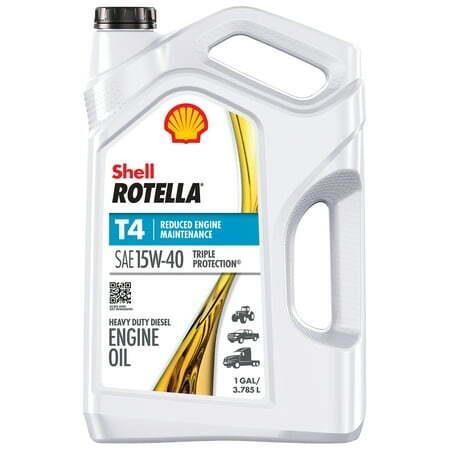 Shell Rotella T4 15W-40 Diesel Oil  1 Gal