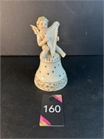 Ardalt Hand-Painted Angel & Stars Bell E1699...