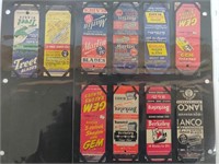 Vintage Razor Blade Matchbook Covers