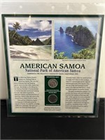 American Samoa Quarter & Stamp Collection
