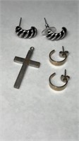 Cross, Earrings