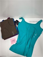 NWT Ladies Lace Trim Tank Tops