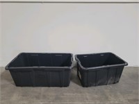 2 storage bins