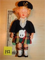 6-1/2" Scottish Doll