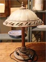 Vintage Brass Base Lamp