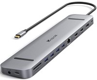 USB C To Dual HDMI Adapter USB C Docking Station