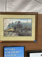 John Cartwright Signed Railway Art, 137/250 ltd ed