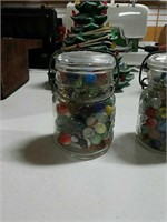 Small jar of marbles 2