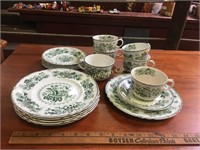TEACUPS, SAUCERS, SMALL PLATES MADE IN JAPAN