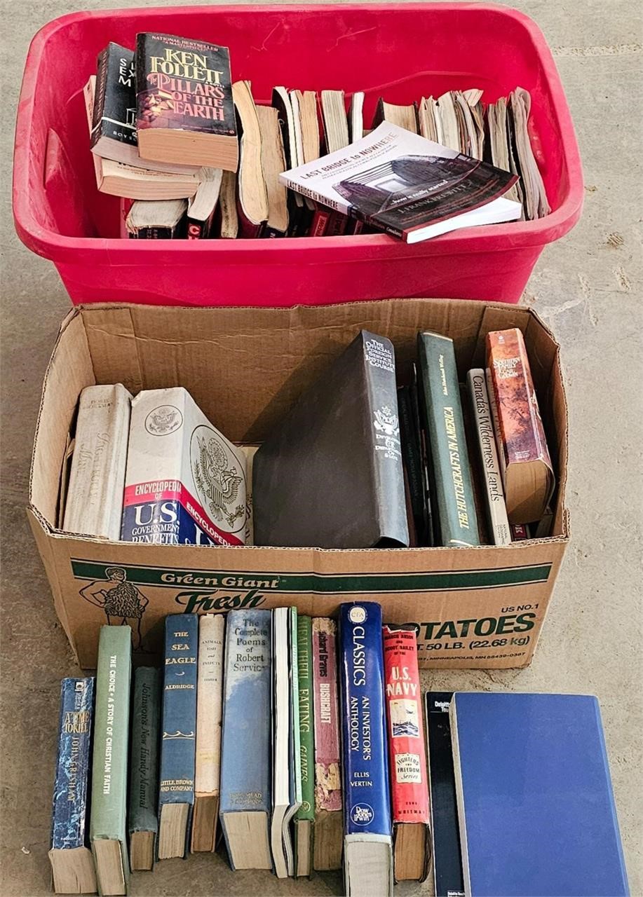 Two Boxes Of Books