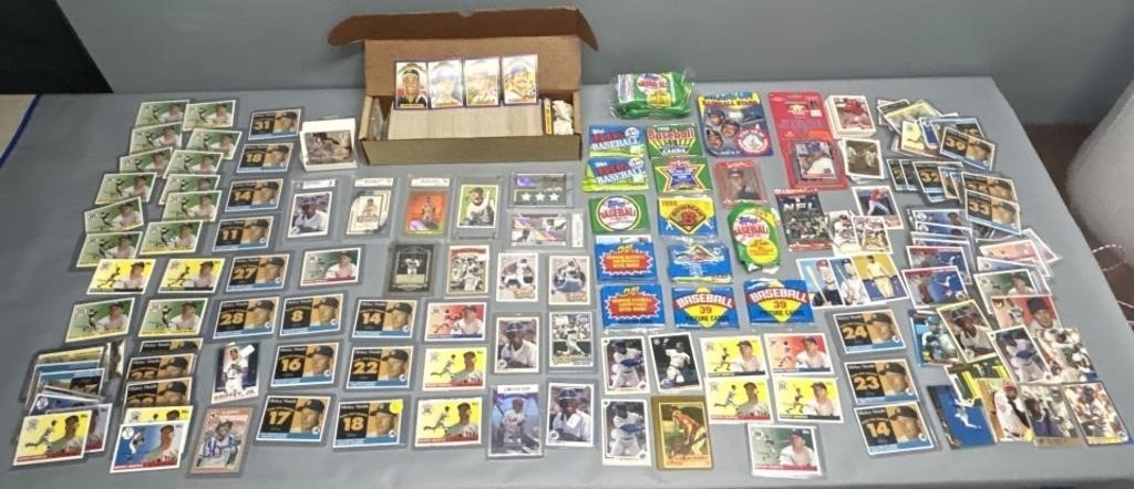 Baseball Card Lot Collection incl Inserts & Auto