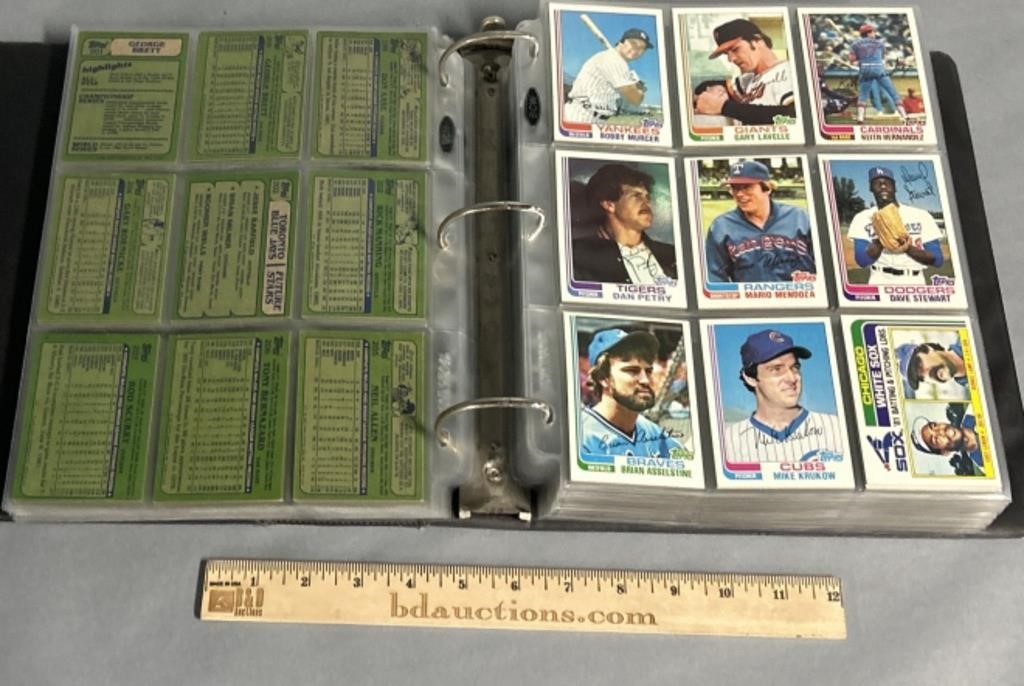 1982 Topps Baseball Complete Set Ripken RC