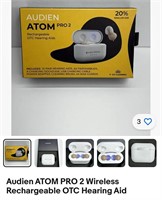 Audien ATOM PRO 2 Wireless Rechargeable OTC